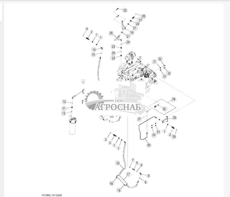 Отверстия для отбора проб жидкости 